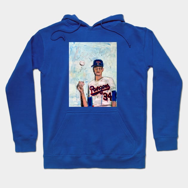 Nolan Ryan Hoodie by ElSantosWorld